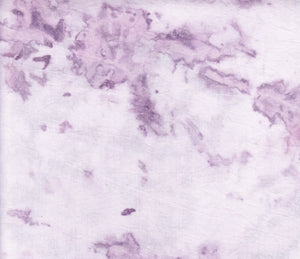 Tie & Dye  White - Lavender Lilac (Cambric)