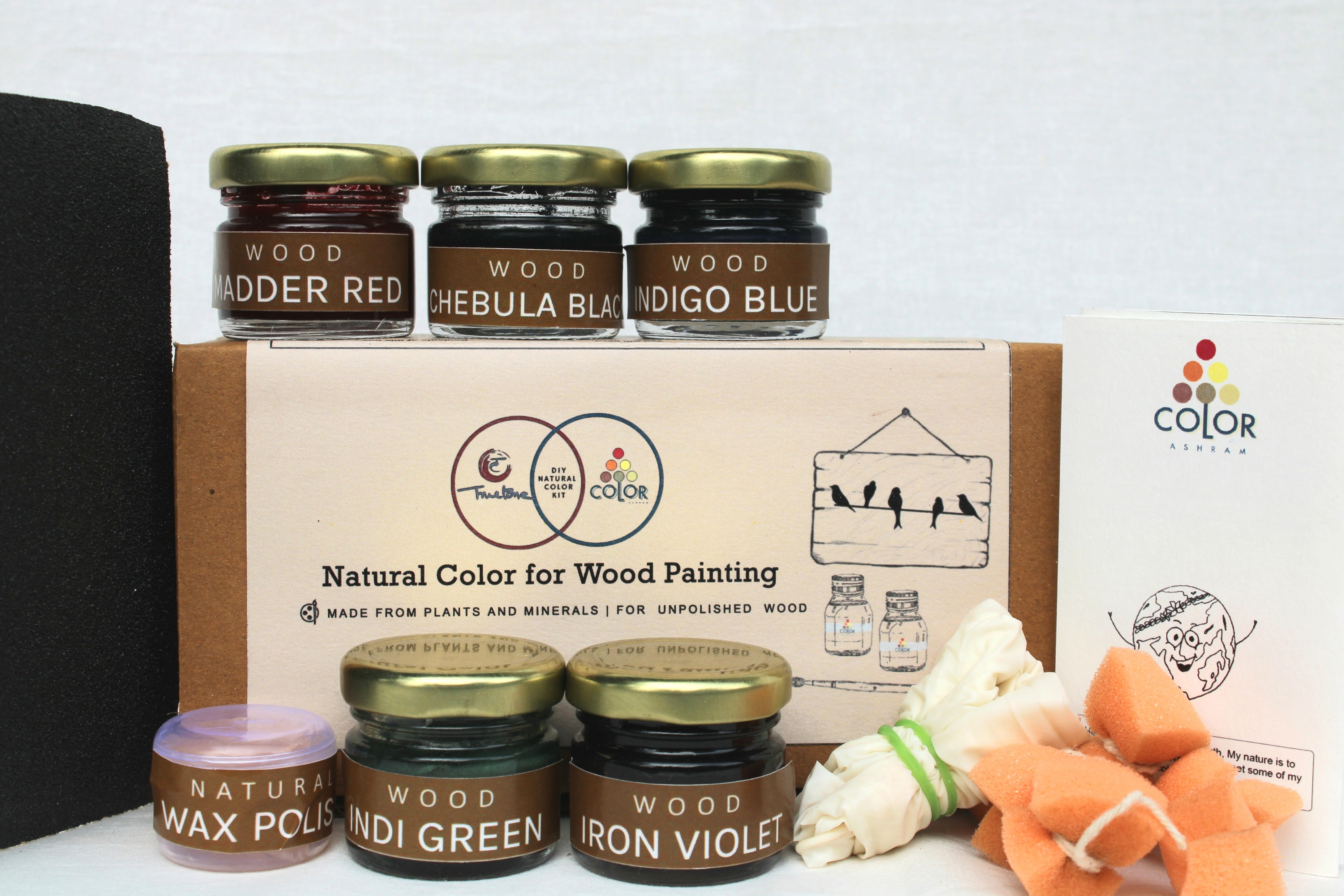 DIY Kit: Natural Color for Wood Painting