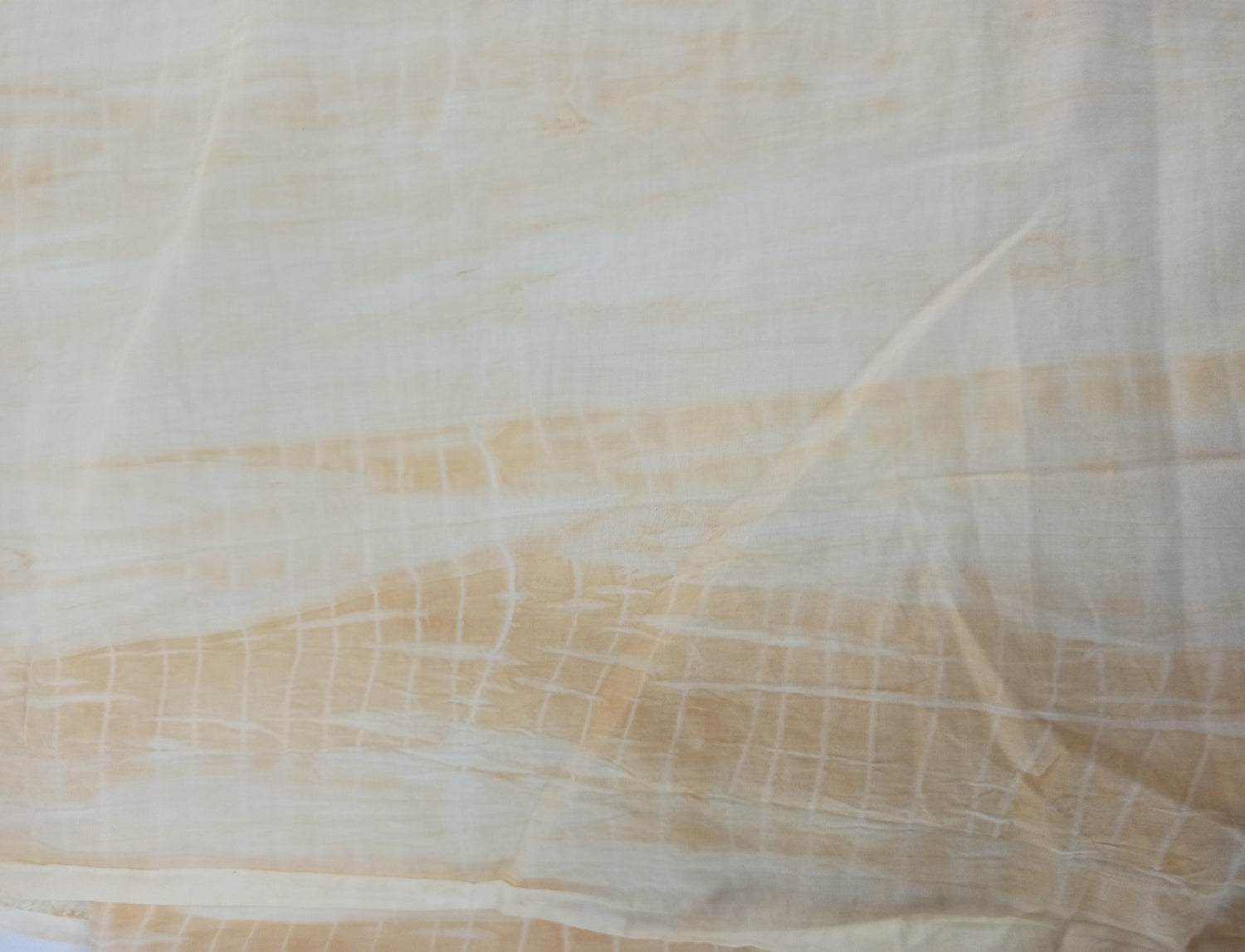 Tie & Dye Sun White -Rust Cream  (Cambric)