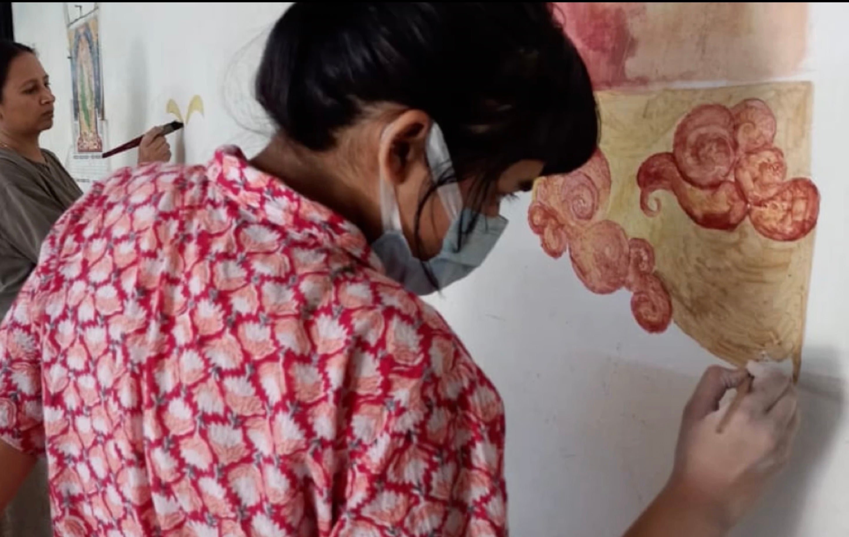 DIY Kit: Wall Mural Paint with Natural Dye Paste