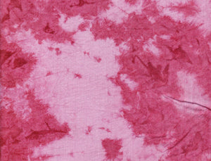 Marble Tie & Dye  Lavender Lilac - Cherry Pink  (Cambric)