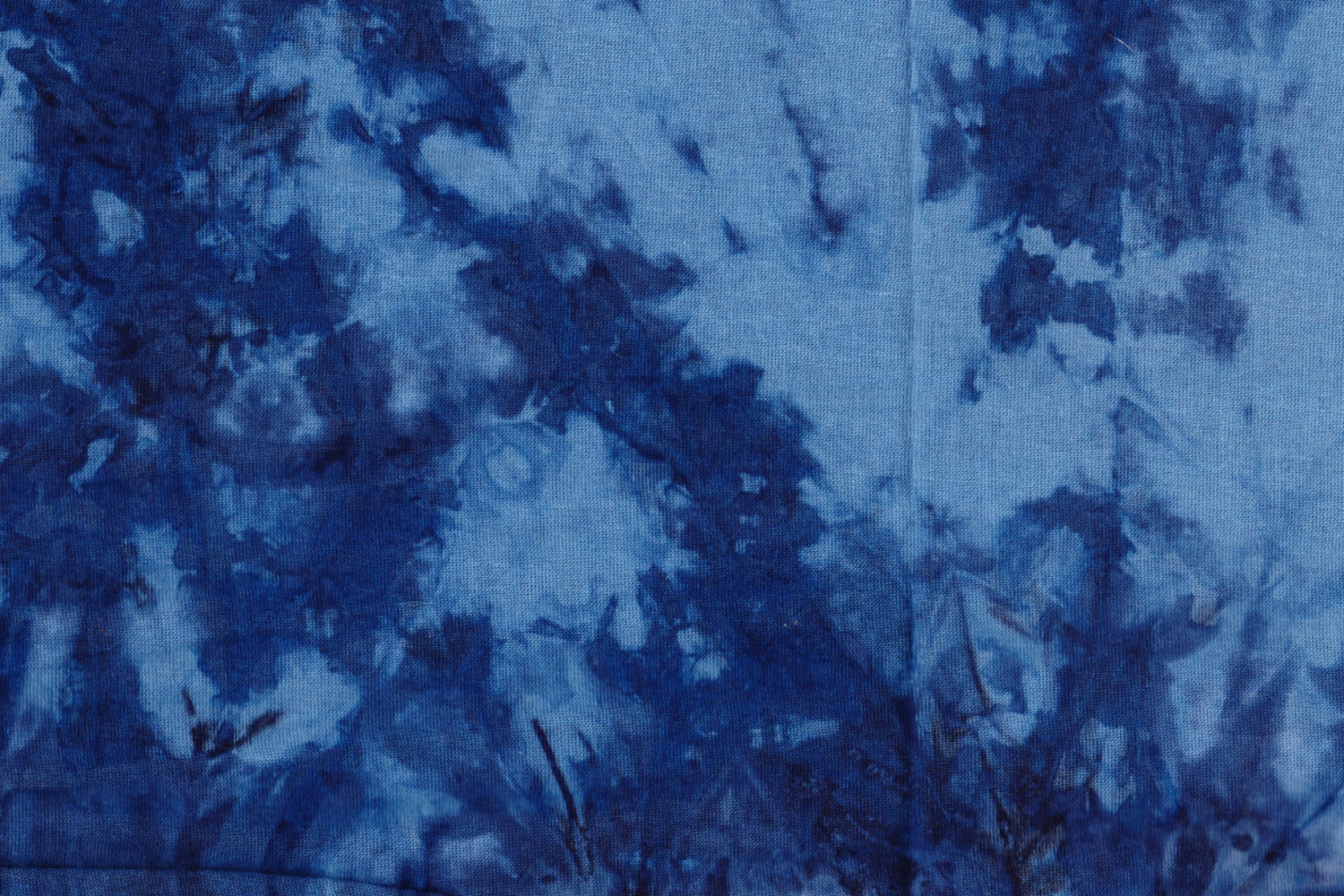 Tie & Dye Nile Blue -Woad Blue  (Cambric)