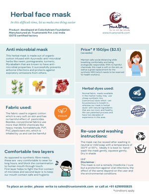 Herbal face mask